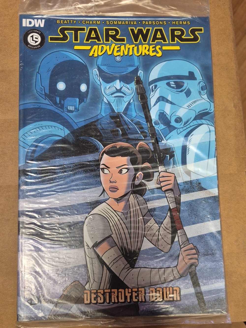 Star Wars Adventures: Destroyer Down Comic Book - Blue Cover
